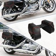 Alforje Universal para Moto em Couro Sintético - Grande Capacidade e Ajustável - imagem 3