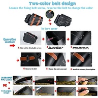 Bolsa de Selim Moto em Couro Sintético PVC: Alforje Lateral Impermeável Universal com Porta-Copo - imagem 4