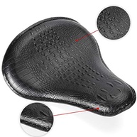 Assento de Moto Couro Crocodilo Preto 13.38" LKV com Molas - Personalize sua Harley Davidson Sportster XL 1200 883 48 - imagem 5