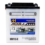 Bateria Moura Moto MA12-E 12Ah Selada: Potência e Confiabilidade para Sua Moto (Equivalente Yuasa YTX14-BS) - imagem 2