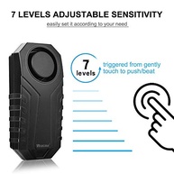 Alarme Wsdcam 113dB para Bicicleta e Moto: Segurança Antifurto com Sensor de Vibração e Controle Remoto - imagem 5