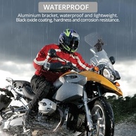 Para-brisa Universal para Moto Justech: Defletor de Vento Ajustável com Extensão e Spoiler - Mais Conforto e Segurança - imagem 5