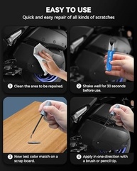 Tinta de Retoque para Moto Yamaha - Azul Arroxeado Metálico C (Team Blue) | Reparo Profissional e Duradouro - imagem 5