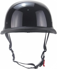 Capacete Moto Estilo Alemão Clássico - Segurança e Estilo para Chopper e Cruiser - imagem 3