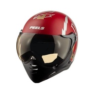 Capacete Peels F21 Burn Bordo Vinho Aberto: Estilo e Segurança para Sua Moto - imagem 3
