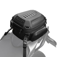 Bolsa Traseira Moto Rhinowalk: Impermeável, Expansível 12-18L e Case Rígido - imagem 1