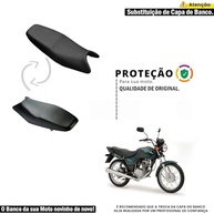 Capa de Banco Moto Honda CG Titan 125 (2002-2008) - Durabilidade e Proteção Force Tek - imagem 2