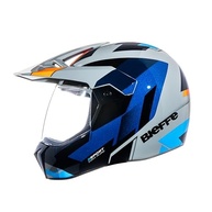 Capacete Moto Bieffe 3sport React Cinza Azul Brilhante: Segurança e Estilo para Sua Pilotagem - imagem 2