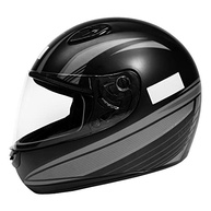 Capacete Moto Sky Apolo Preto Fosco com Grafismo Cinza - Tamanho 58 | Segurança e Estilo - imagem 3