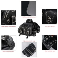 Alforjes de Couro Moto Premium: Impermeáveis, Duráveis e com Porta-Copos Universal - imagem 5