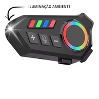 Fone de Ouvido Capacete Bluetooth 5.4 Lanterna - Segurança e Som para Moto e Bicicleta - imagem 5