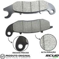 Pastilhas de Freio SCUD Semi-Metálicas: Segurança e Desempenho para sua Moto (CG, Bros, Fazer) - imagem 5