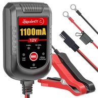 Carregador Inteligente 12V 1100mA: Mantenha Baterias de Carro, Moto e Mais Sempre Prontas! - imagem 1
