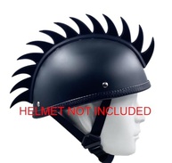 Peruca Mohawk Punk Warhawk para Capacete: Estilo Radical para Moto, Skate e Bike! - imagem 5