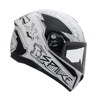 Capacete Fechado Peels Spike 2 STK Branco e Preto: Segurança e Estilo para Sua Moto - imagem 1