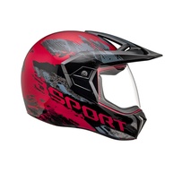 Capacete Bieffe 3 Sport Pala Rusty Vermelho: Segurança e Estilo para Sua Moto - imagem 1
