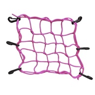 Rede Elástica Aranha Rosa 35x35cm para Moto e Bike: Transporte Capacete e Objetos com Segurança! - imagem 2