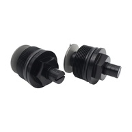 Parafusos Amortecedor Dianteiro Moto CBR250 MC19 MC22 - Elegância e Durabilidade em Metal Preto - imagem 1