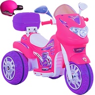Moto Elétrica Infantil Biemme Sprint Turbo Power 12V Pink - Aventura em Primeira Pessoa - imagem 1