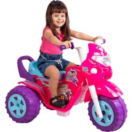 Moto Elétrica Raptor 12V: Aventura Rosa! - imagem 1