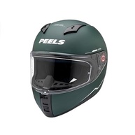 Capacete Peels Icon 23 Naked Verde Militar Fosco/Prata - Segurança e Estilo para Sua Moto - imagem 3