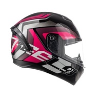 Capacete Peels Spike II GTX Preto/Pink - Segurança e Estilo para Sua Moto - imagem 2