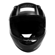 Capacete Moto Sky Apolo Preto Fosco com Grafismo Cinza - Tamanho 58 | Segurança e Estilo - imagem 4