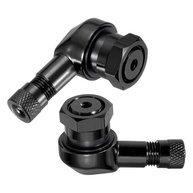Hastes de Válvula para Moto CNC 90° - Liga de Alumínio Premium (2 Unidades) - imagem 2
