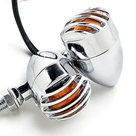 Setas Cromadas Heavy Duty para Moto: Pisca-Pisca com Máxima Visibilidade e Estilo - imagem 3