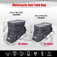 Goldfire Bolsa Expansível para Tanque de Moto ADV - Impermeável e Segura - imagem 4