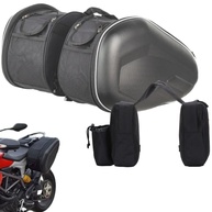 Kit Alforge Lateral 58L Universal + Mala Tanque Moto: Aventura e Praticidade! - imagem 1