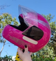 Capacete Moto Fechado Liberty Four Pro Tork Rosa Unissex - Segurança e Estilo! - imagem 2