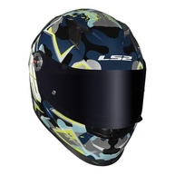 Capacete Masculino LS2 FF358 S Camuflado Azul: Estilo e Segurança para Sua Moto - imagem 5