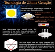 Farol de Milha LED 48W Branco Frio/Âmbar c/ 3 Modos: Strobo/Pisca para Guincho, Moto e Carro - imagem 3