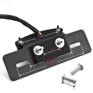 Luz de Freio LED Integrada para Moto: Placa e Lanterna Traseira Vermelha e Branca - imagem 5