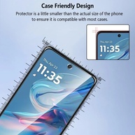 Película Moto G45: Proteção 9H Transparente - imagem 3