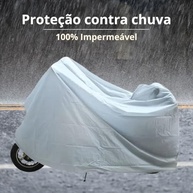 Capa de Moto Premium Impermeável 2,30m x 1,20m - Proteção Total UV, Chuva e Poeira - imagem 4