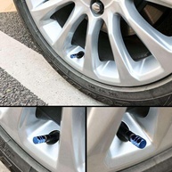 Kit 4 Tampas Bico Válvula Alumínio Premium para Carro, Moto e Bike - Proteção e Estilo! - imagem 5