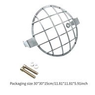 Protetor de Grade para Farol de Moto QccHieUs - Estilo Retrô e Proteção Robusta (Prateado) - imagem 5