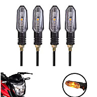 Pisca Boomerang LED Universal: Instale em Qualquer Moto! - imagem 2