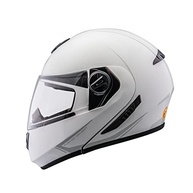 Capacete Articulado Peels U-RB2 Classic Branco/Prata: Segurança e Estilo para Sua Moto - imagem 2