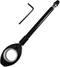 Antena Corta Linha de Pipa Retrátil Inox para Moto - Segurança Essencial - imagem 1