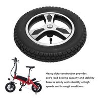 Pneu Cubo de Roda 12" para Scooter Elétrica e Mini Moto: Borracha Resistente e Liga de Alumínio - imagem 4