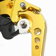 Alavancas de Freio e Embreagem Douradas Universais 22mm para Moto - Estilo e Segurança - imagem 3