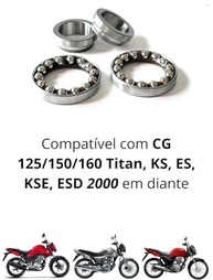 Caixa de Direção Danidrea Honda CG Titan Fan Mix 125/150/160 - Durabilidade e Segurança para Sua Moto - imagem 3