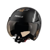 Capacete Peels F21 Burn Preto Fosco: Estilo, Segurança e Conforto para Sua Moto! - imagem 3