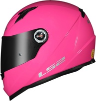 Capacete Feminino LS2 FF358 Rosa Brilho - Segurança e Estilo para Sua Moto - imagem 1