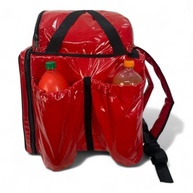 Bag de Entrega Delivery 45L Vermelha: Impermeável, Térmica e Ideal para Motoboy - imagem 4