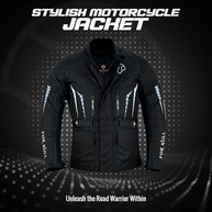 Jaqueta de motocicleta masculina de aventura/turismo com tecido Cordura para proteção de motocicletas - imagem 5