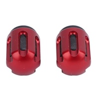 Cryfokt Tampas de Válvula de Pneu para Motocicleta Zontes - Alumínio Premium (Vermelho) - imagem 4